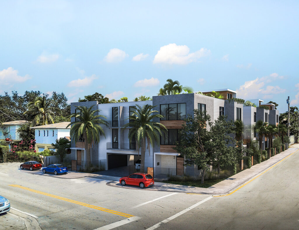 61st Street Townhomes | Miami, FL.
3 stories, 15 units
27,044 SF