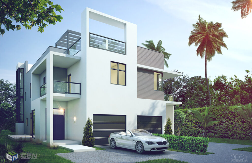 Private Residence | South Miami, FL.
Dwelling Units: 2
Unit A: 3,221 total area per unit
Unit B: 3,207 total area per unit