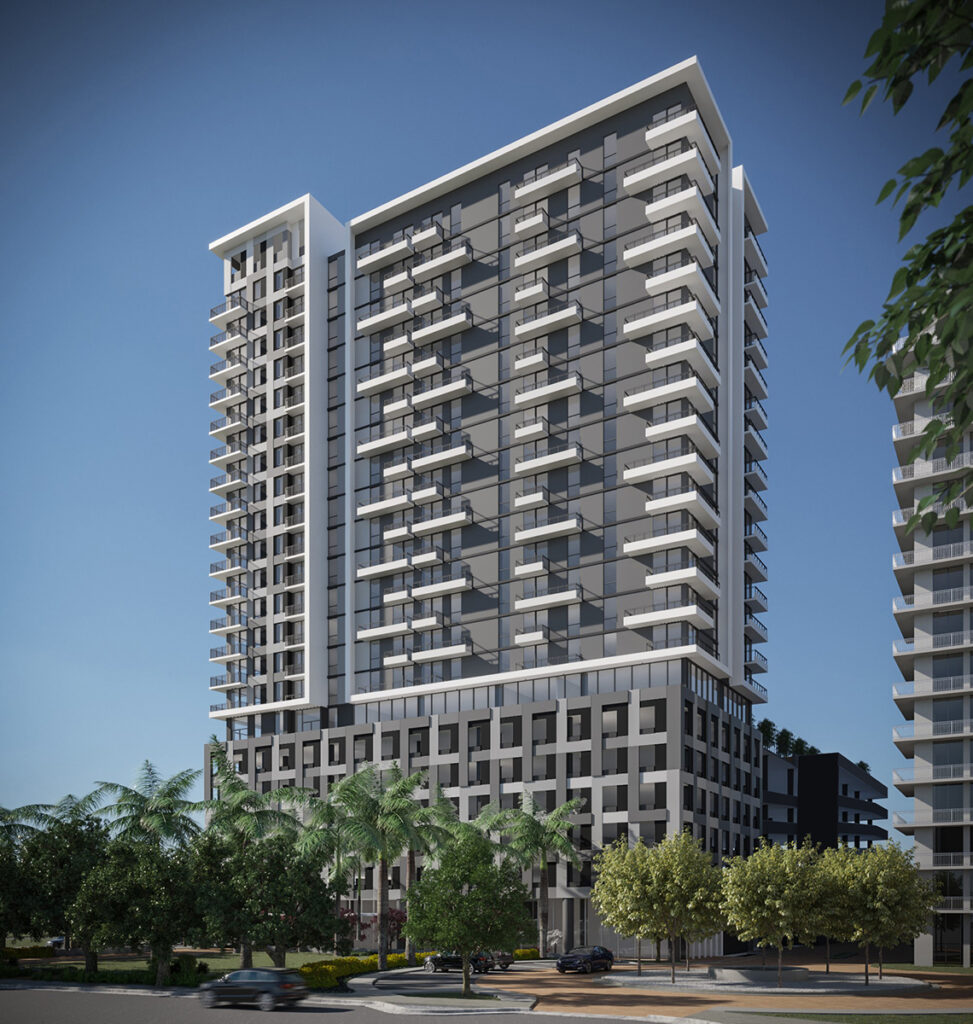 Lumiere | West Palm Beach, FL.
22 stories, 204 units,
368,240 SF