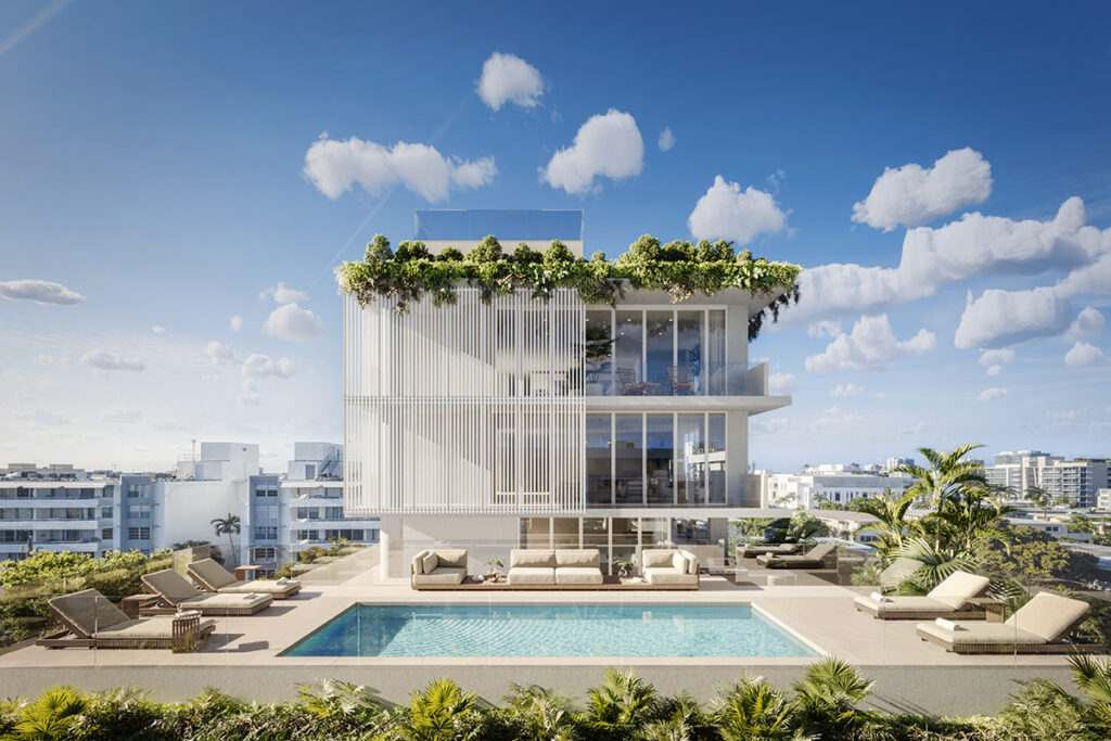 Solina | Bay Harbor Islands, FL.
7 stories, 9 units
30,089 SF
Collaboration with: Pliskin Architecture
